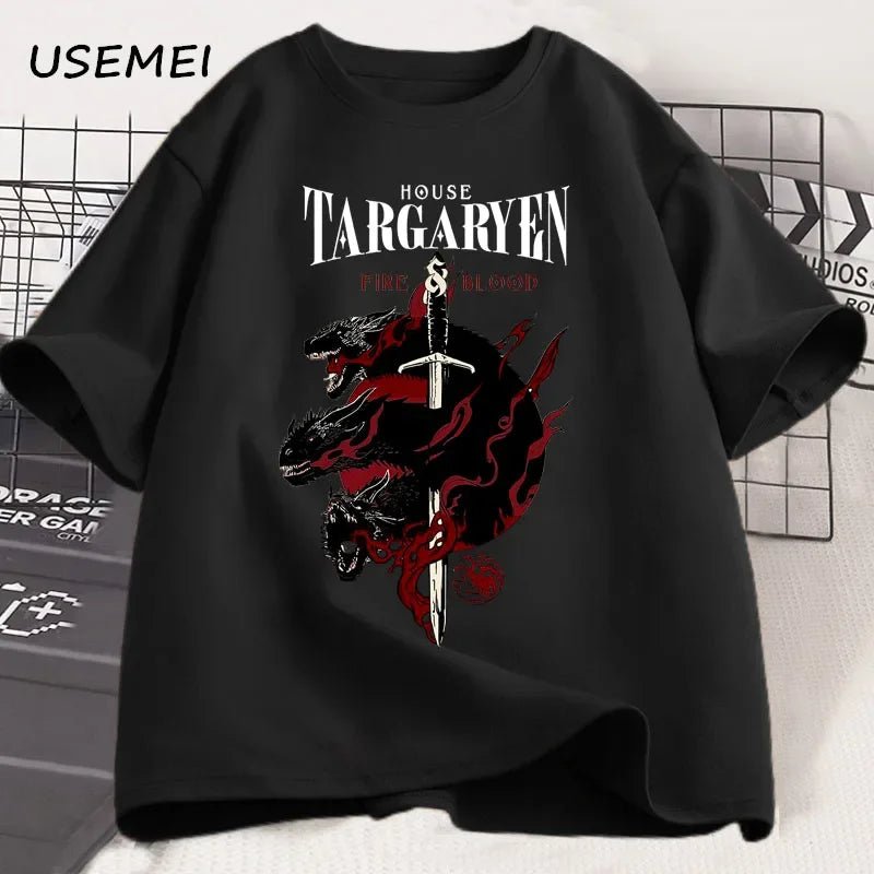 House Targaryen "Fire & Blood" T-Shirt