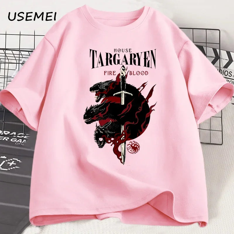 House Targaryen "Fire & Blood" T-Shirt